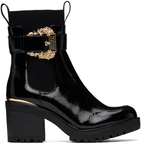 versace jeans boots denim women's|Versace Jeans couture outlet.